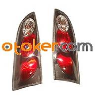 FORD FOCUS HATCHBACK  MOD�F�YE STOP LAMBASI SA�/SOL SET 2 PAR�A S�YAH/KIRMIZI/BEYAZ 5 KAPI 1998-2005