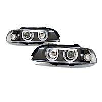 BMW 5 SER� E39 HALKALI FAR CAMI SOL BEYAZ S�NYAL 2001-2003