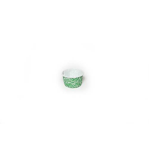Muffin Kek Kaps�l; �i�ek Desenli, Petli, Ye�il