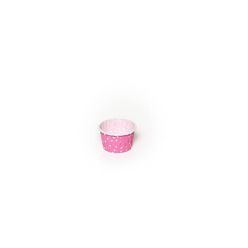 Muffin Kek Kaps�l; Puantiye, Petli, Pembe